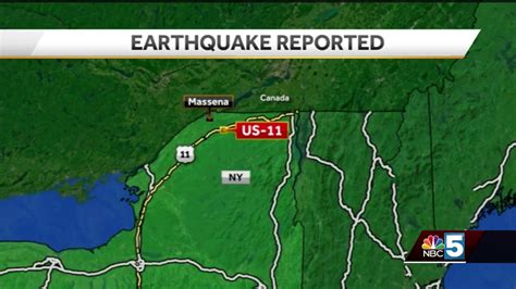 Earthquake felt around Central and Northern New York Sunday afternoon